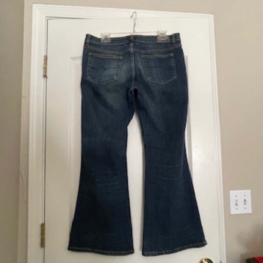 Vintage American Rag Super Flare Jeans - Picture 2 of 4